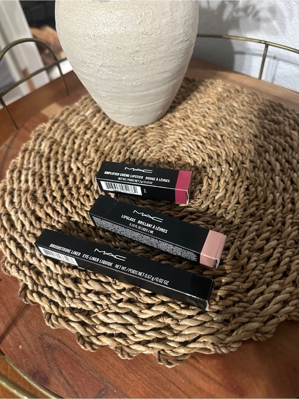 MAC Cosmetics Eyeliner & Lip Duo Bundle- New In Box